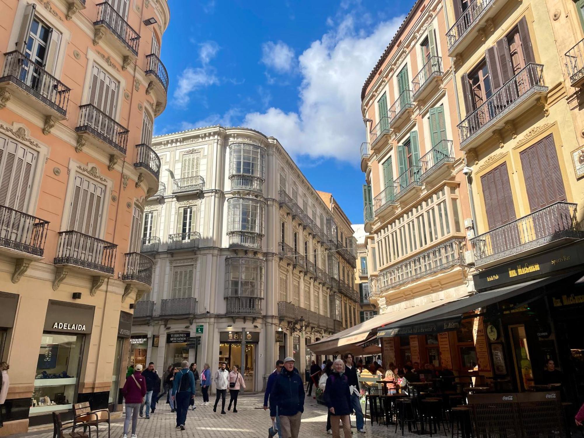 Estudio En El Centro De Málaga Esterno foto